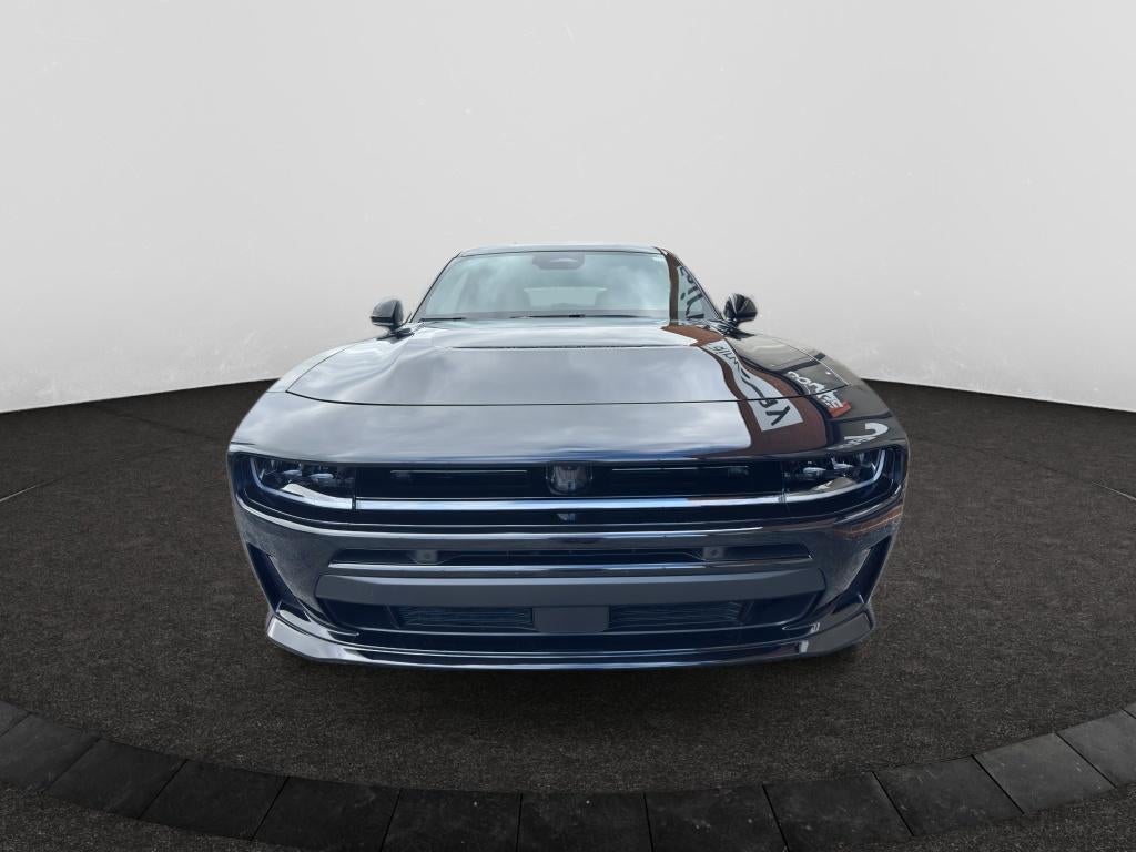 2026 Dodge Charger CHARGER SCAT PACK PLUS 2-DOOR AWD in Diamond Black Crystal Pearlcoat — front three-quarter view